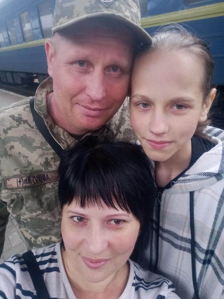 Volodymyr and family